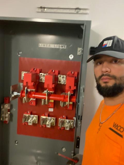 RAWI Electrical at work — disconnect and service equipment